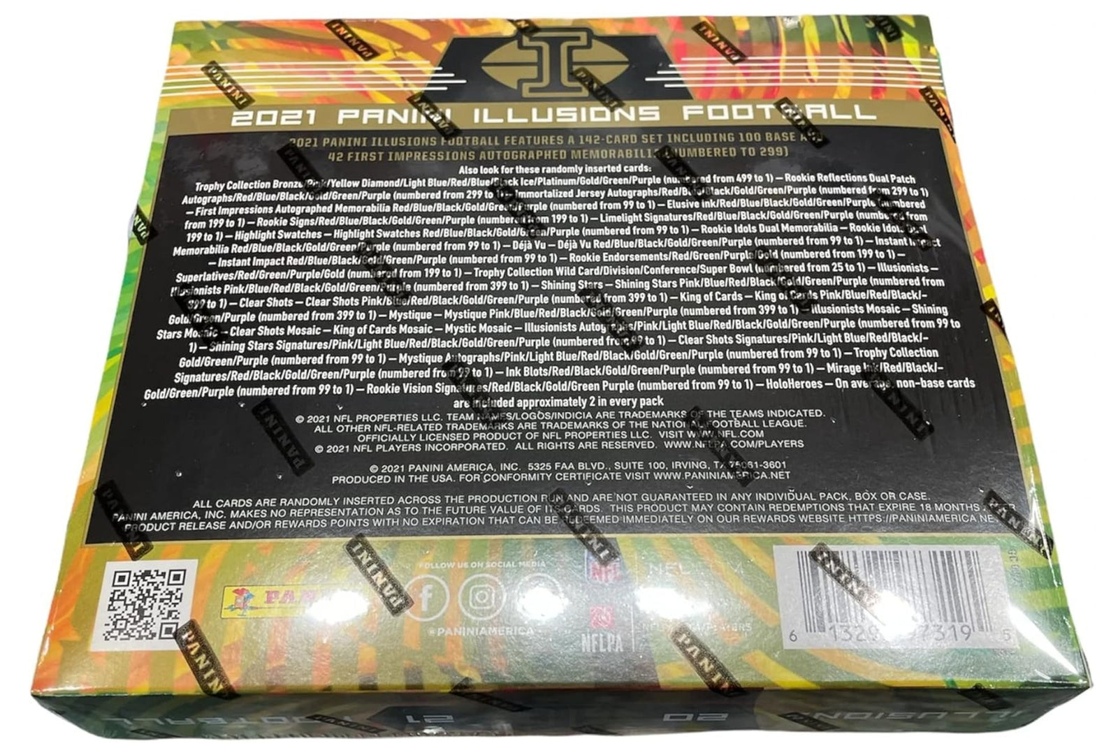 2021 Panini Illusions Football Hobby Trading Cards