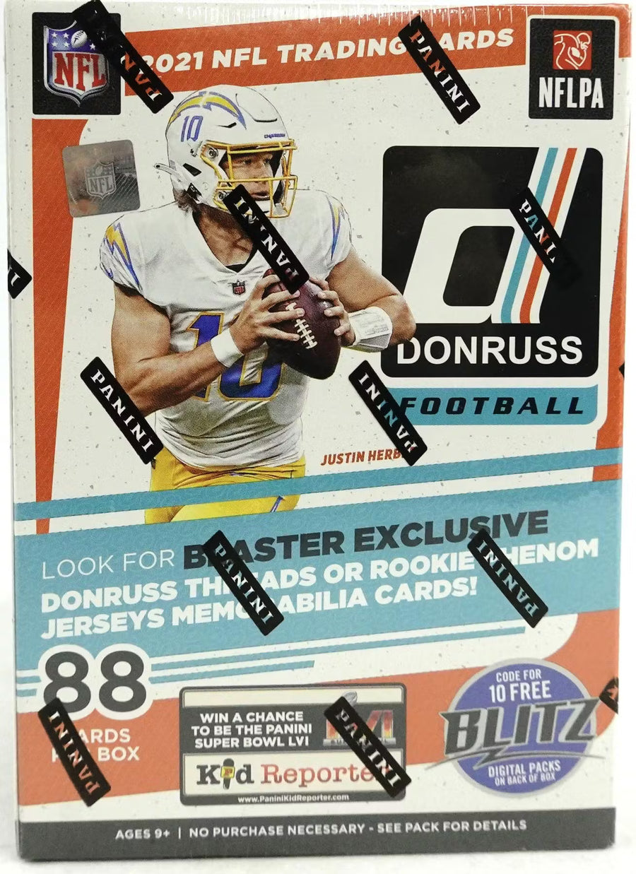 2021 Panini Donruss Football Blaster Trading Cards
