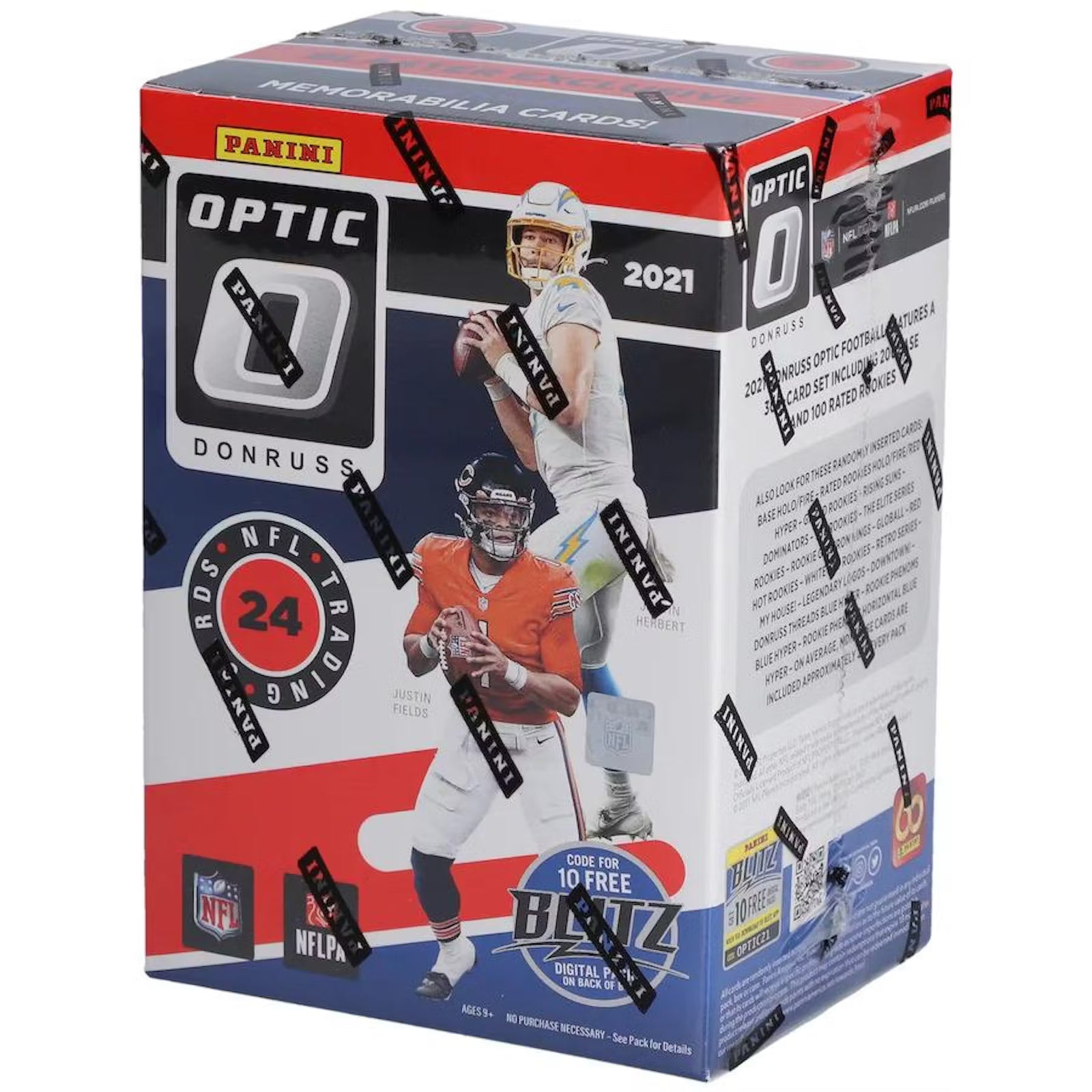 2021 Panini Donruss Optic Football Blaster Trading Cards