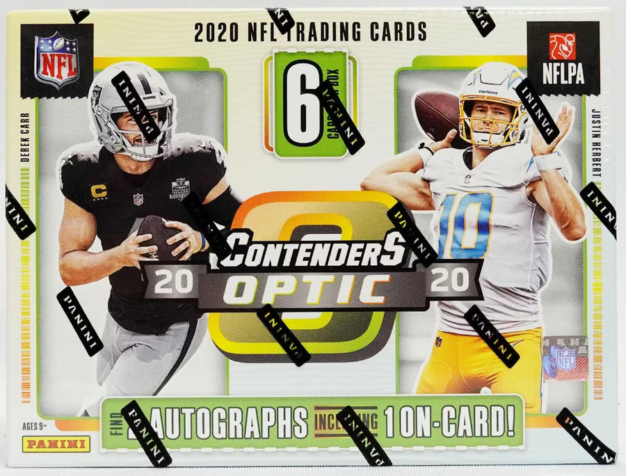 2020 Panini Contenders Optic Football Hobby Trading Cards