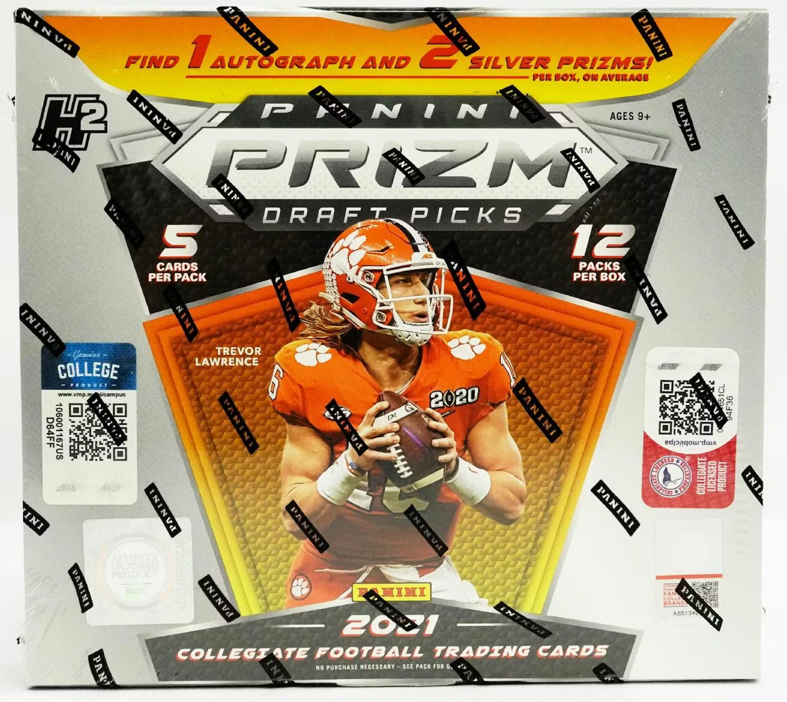 2021 Panini Prizm Draft Picks Football H2 Trading Cards