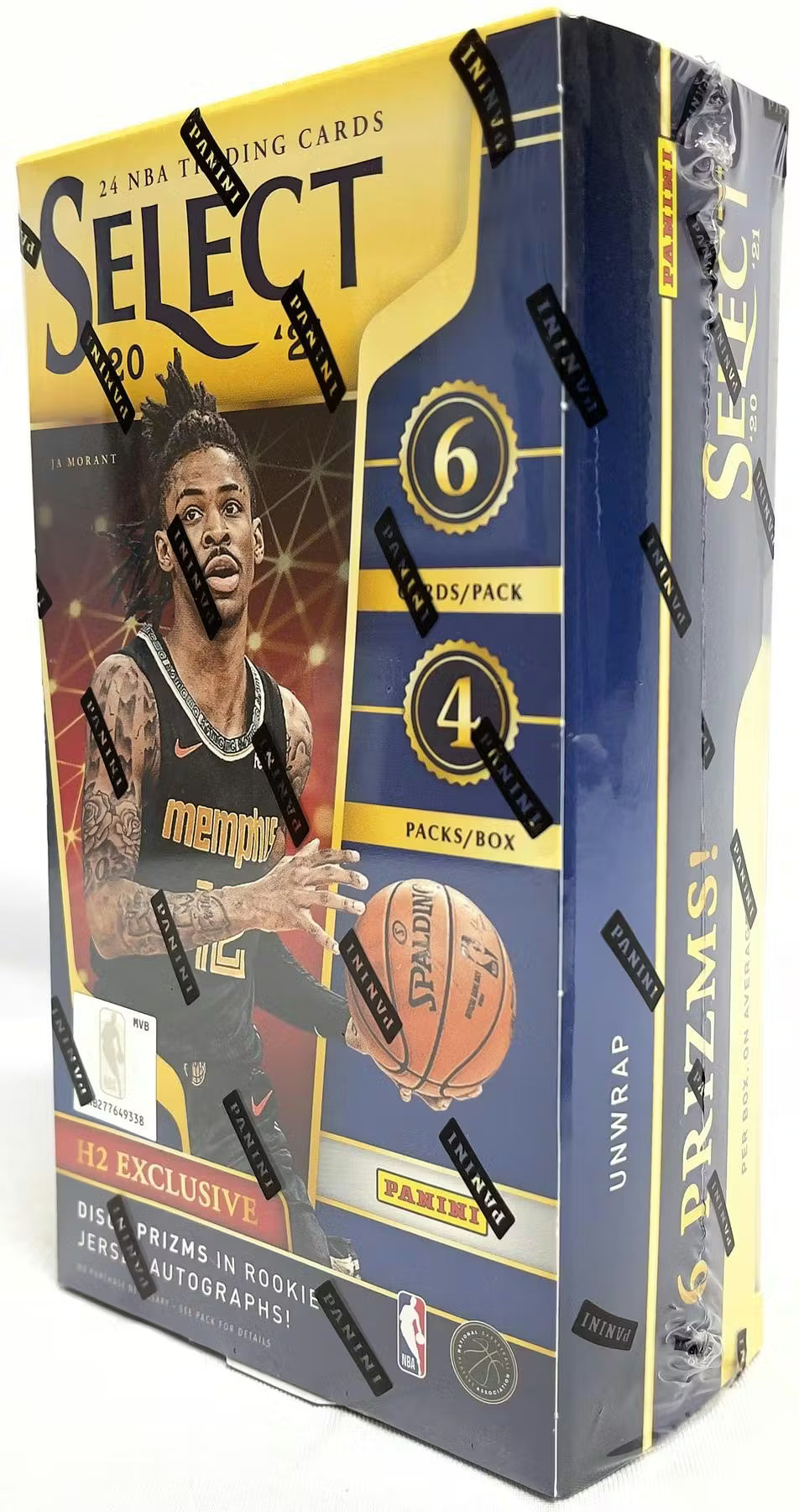 2020-21 Panini Select Basketball H2 Trading Cards