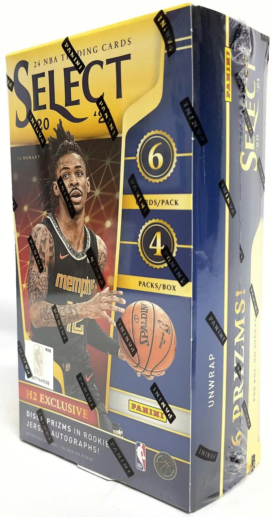 2020-21 Panini Select Basketball H2 Trading Cards