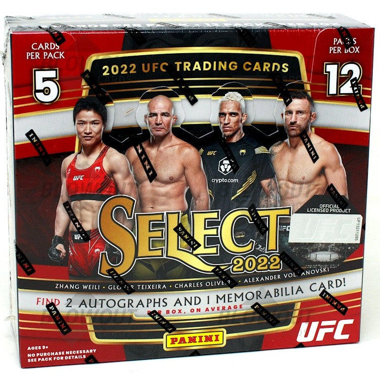 2022 Panini Select UFC Hobby Trading Cards