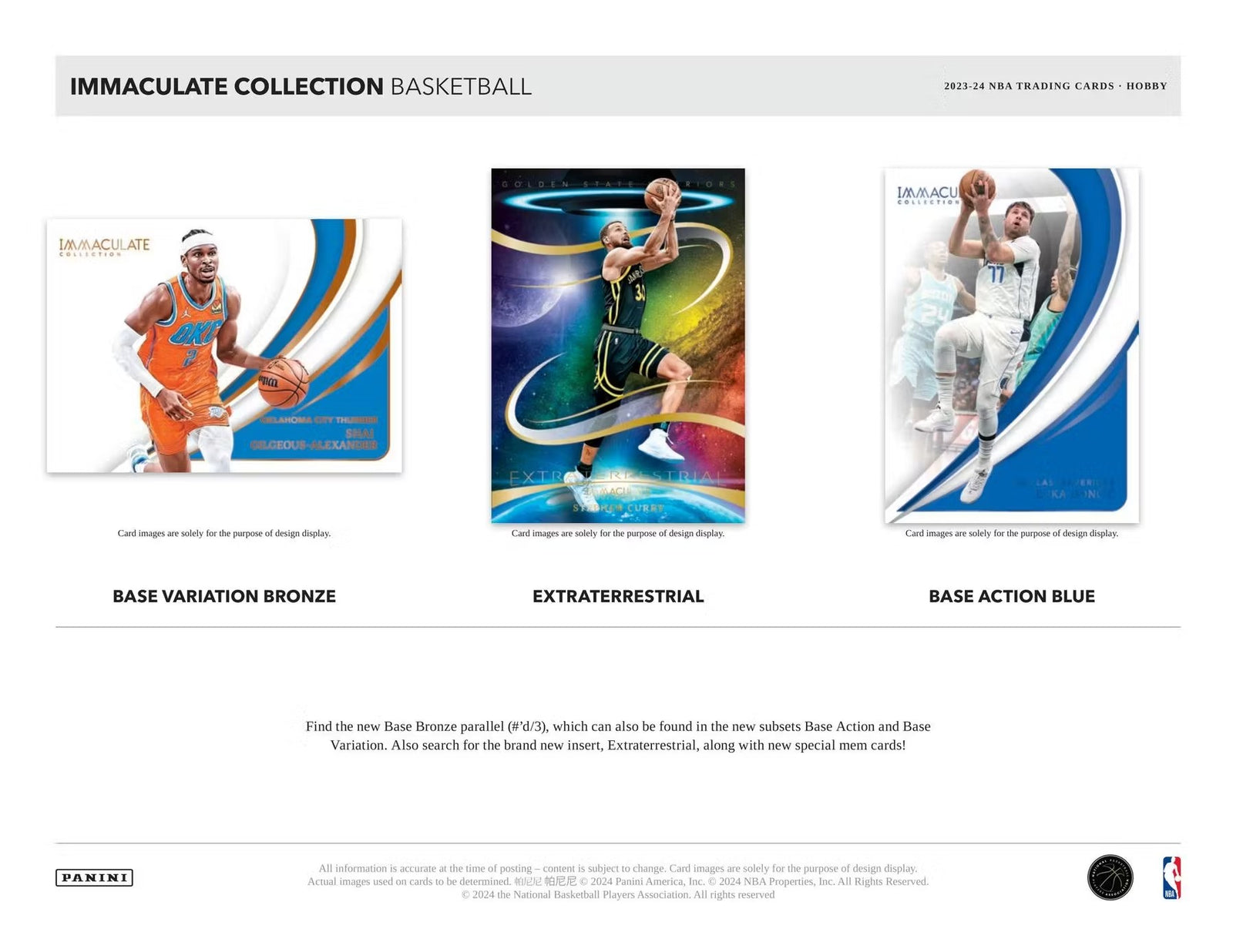 2023-24 Panini Immaculate Basketball FOTL Trading Cards