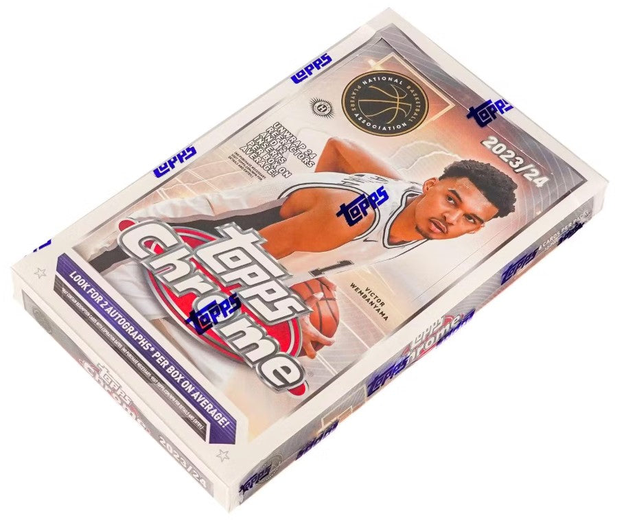 2023-24 Topps Chrome Basketball Hobby Trading Cards