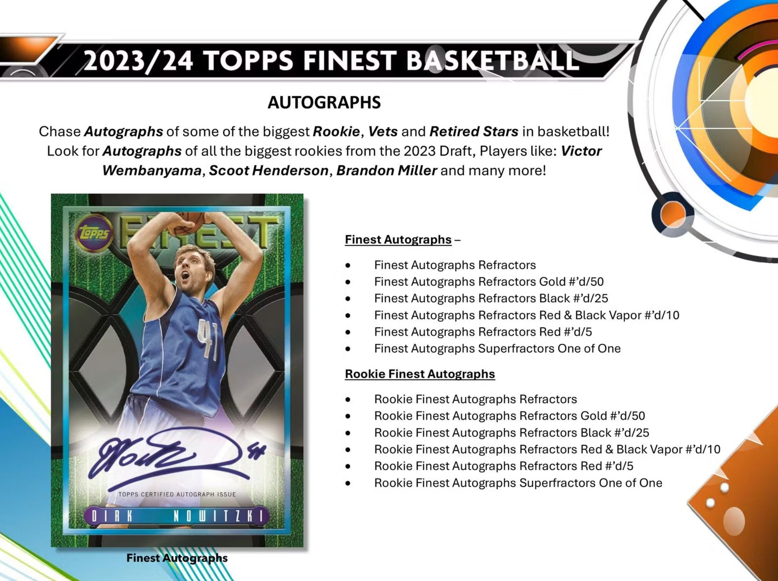 2023-24 Topps Finest Basketball Breakers Delight Trading Cards