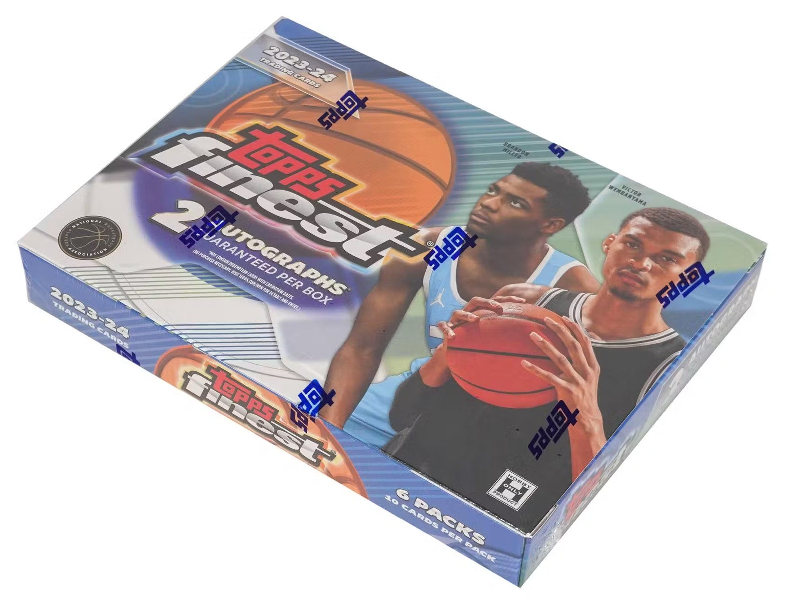 2023-24 Topps Finest Basketball Hobby Trading Cards