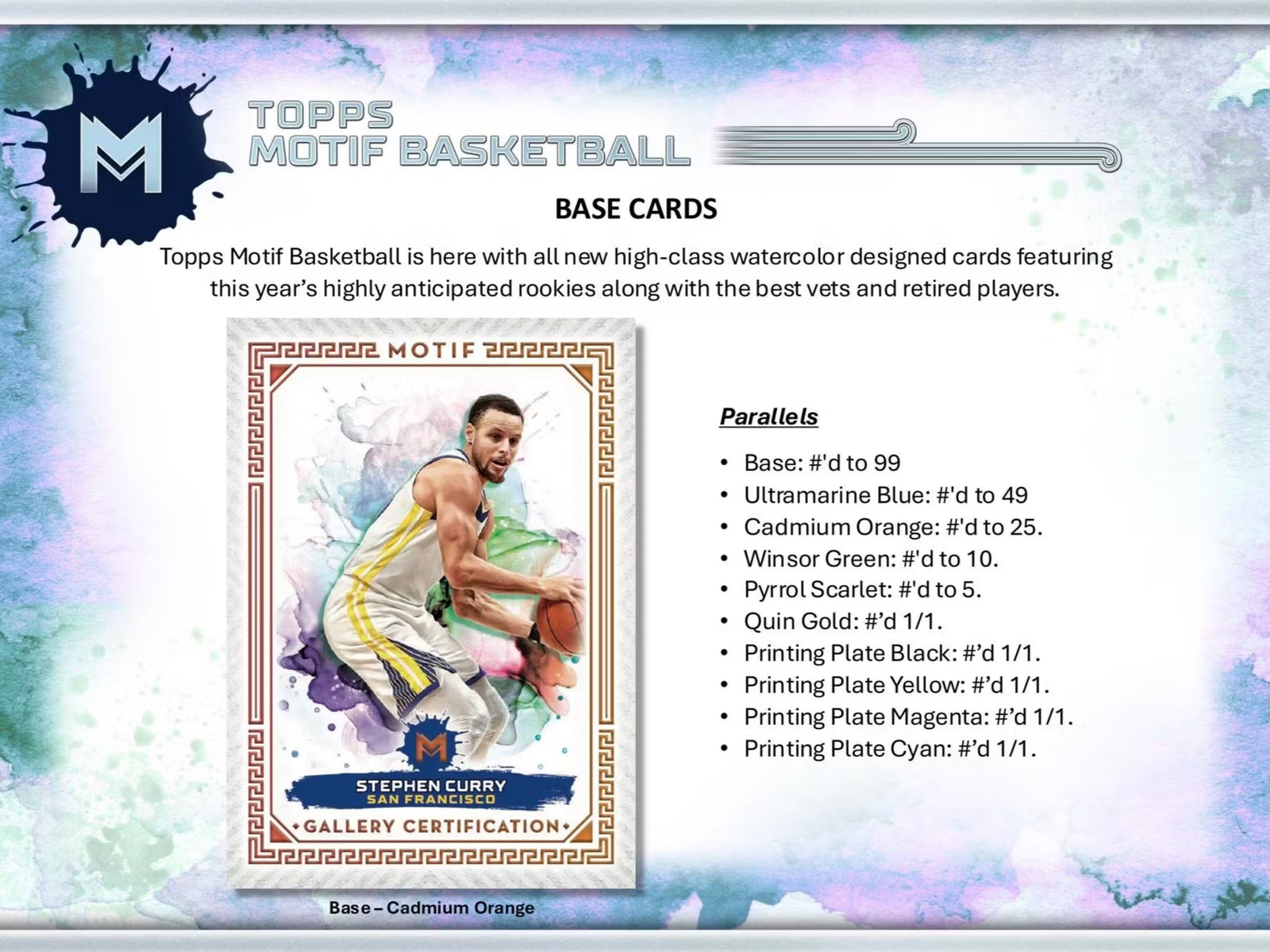 2023-24 Topps Motif Basketball Hobby Trading Cards