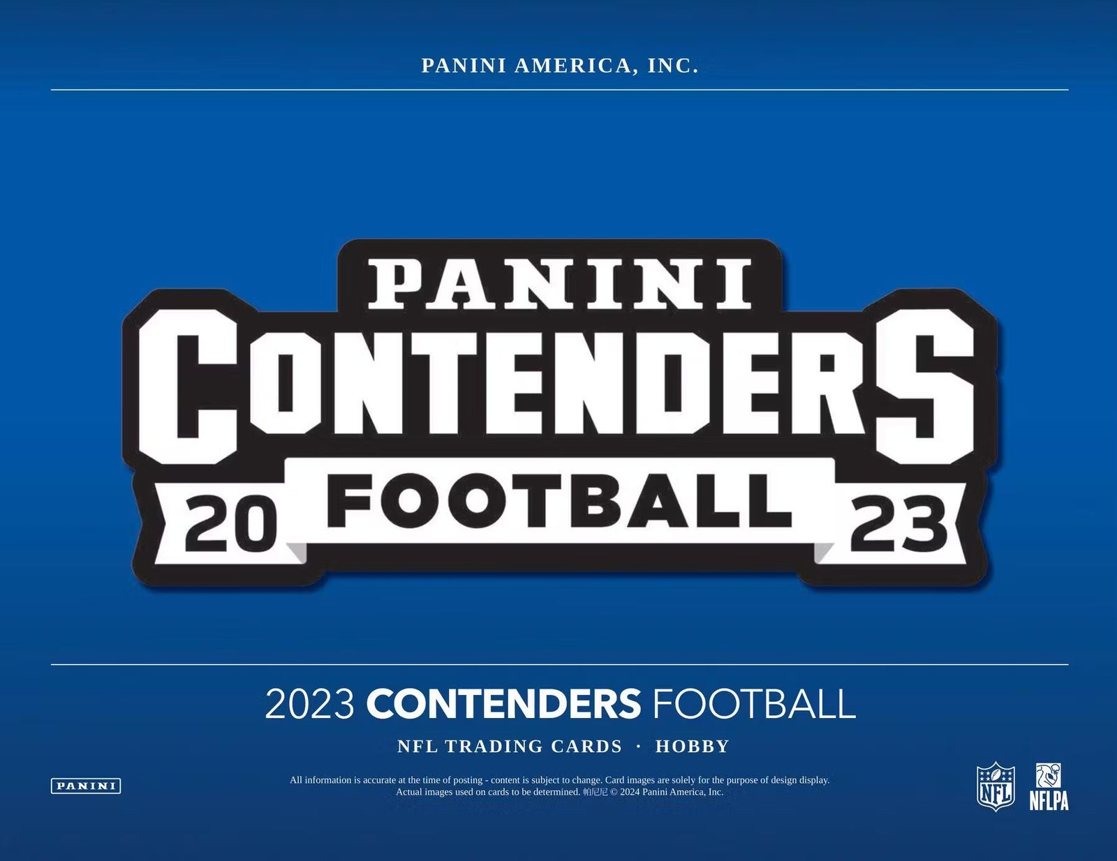 2023 Panini Contenders Football Hobby Trading Cards