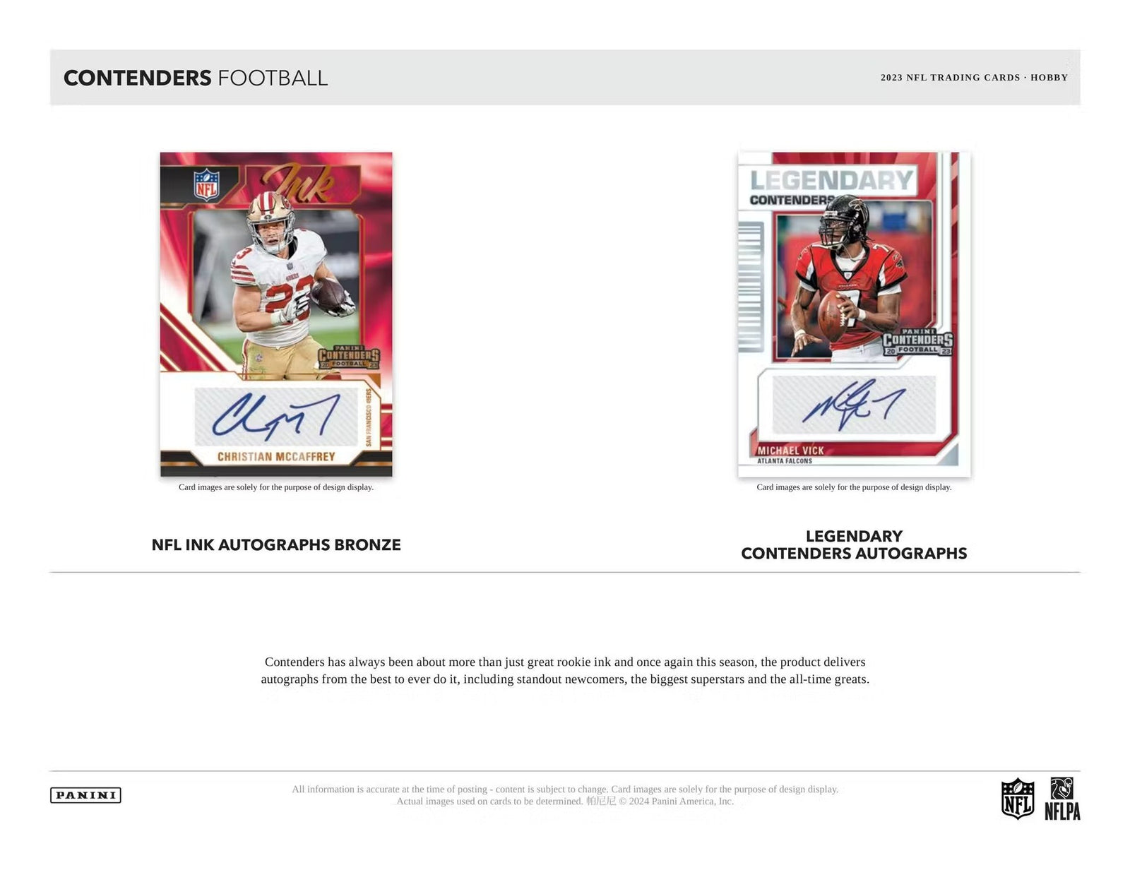 2023 Panini Contenders Football Hobby Trading Cards