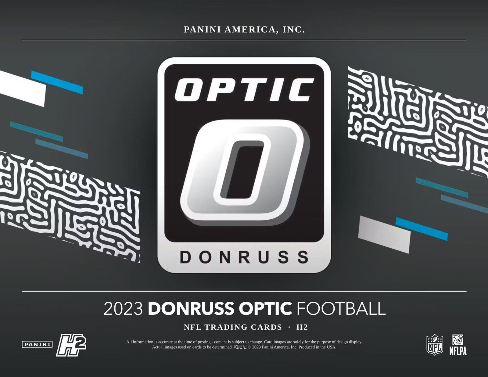 2023 Panini Donruss Optic Football H2 Trading Cards