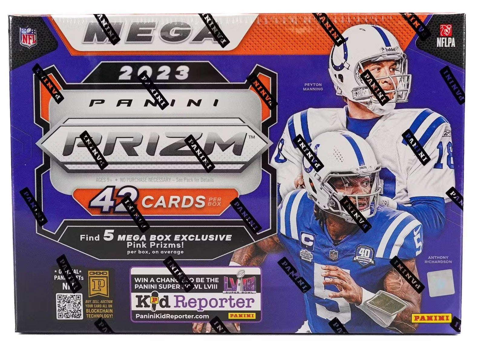 2023 Panini Prizm Football Mega Trading Cards