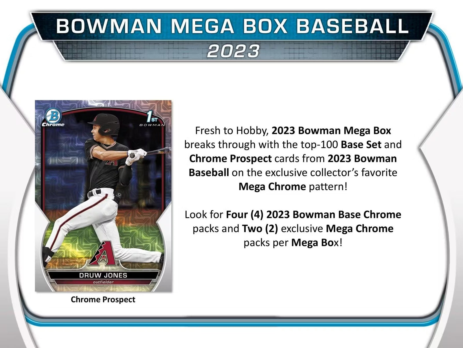 2023 Topps Bowman Baseball Mega Trading Cards