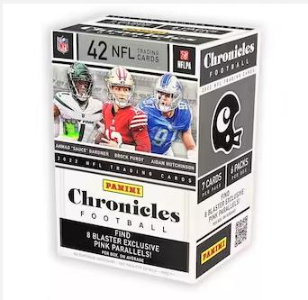2022 Panini Chronicles Football Blaster Trading Cards