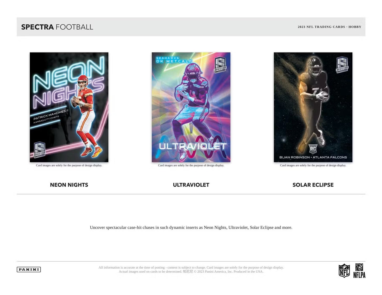 2023 Panini Spectra Football Hobby Trading Cards