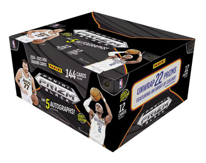 2024 25 Panini Prizm Black Basketball Hobby Trading Cards