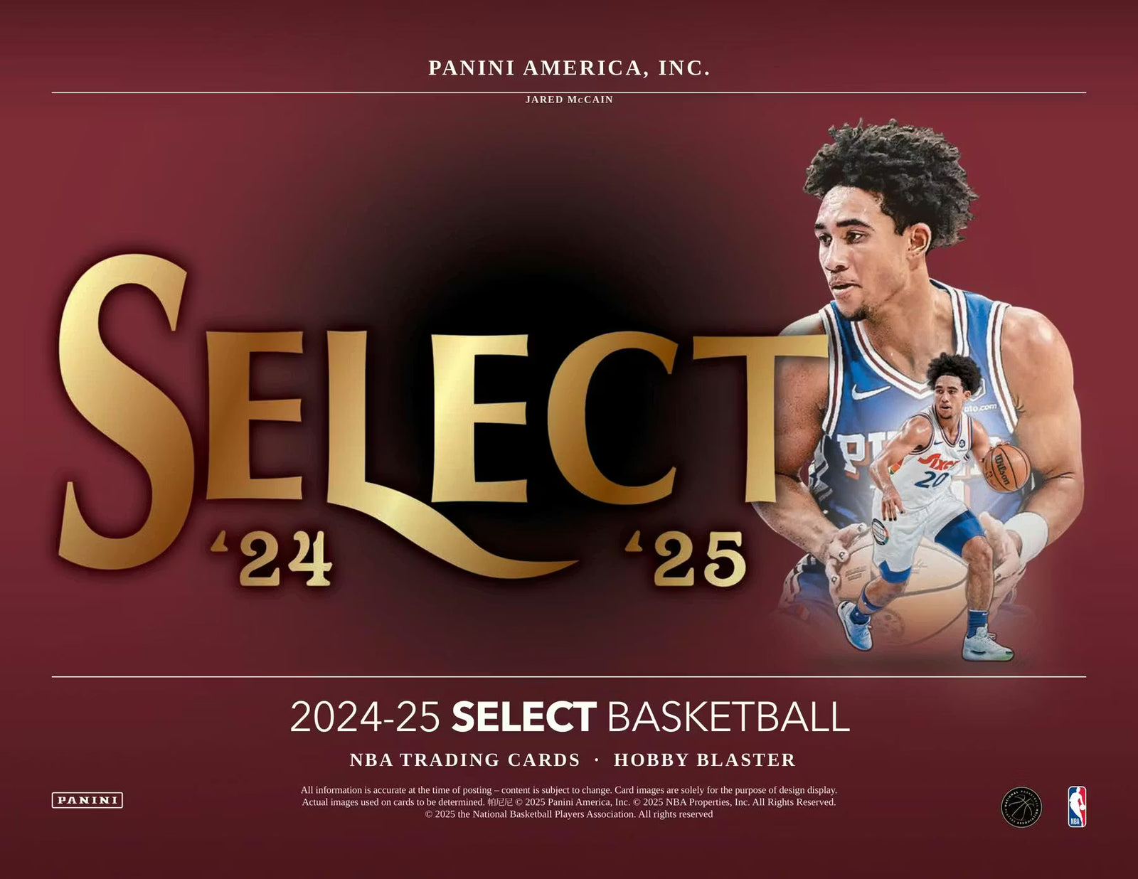 2024-25 Panini Select Basketball Blaster Trading Cards