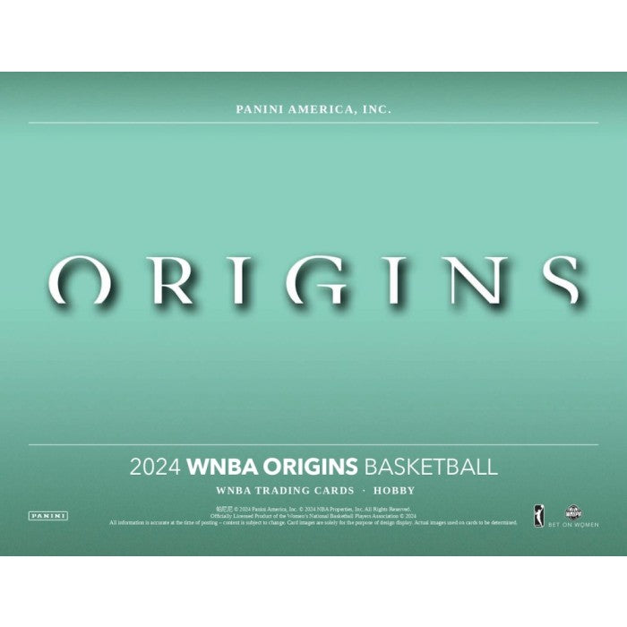 2024 Panini Origins WNBA Hobby Trading Cards