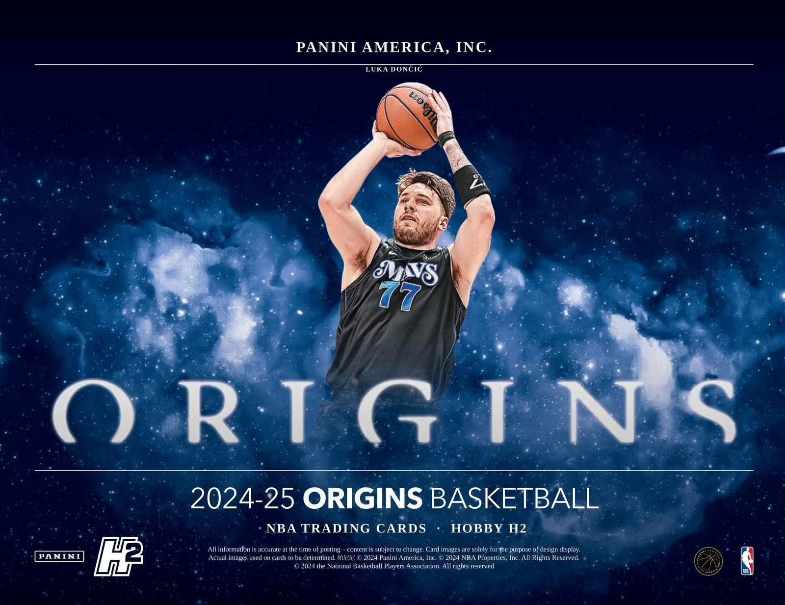 2024-25 Panini Origins Basketball H2 Trading Cards