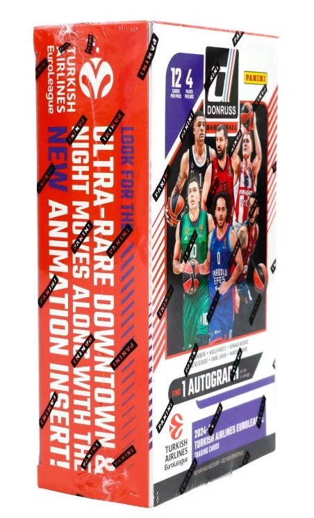 2024-25 Panini Donruss Turkish Airlines Euro League Basketball Hobby Trading Cards