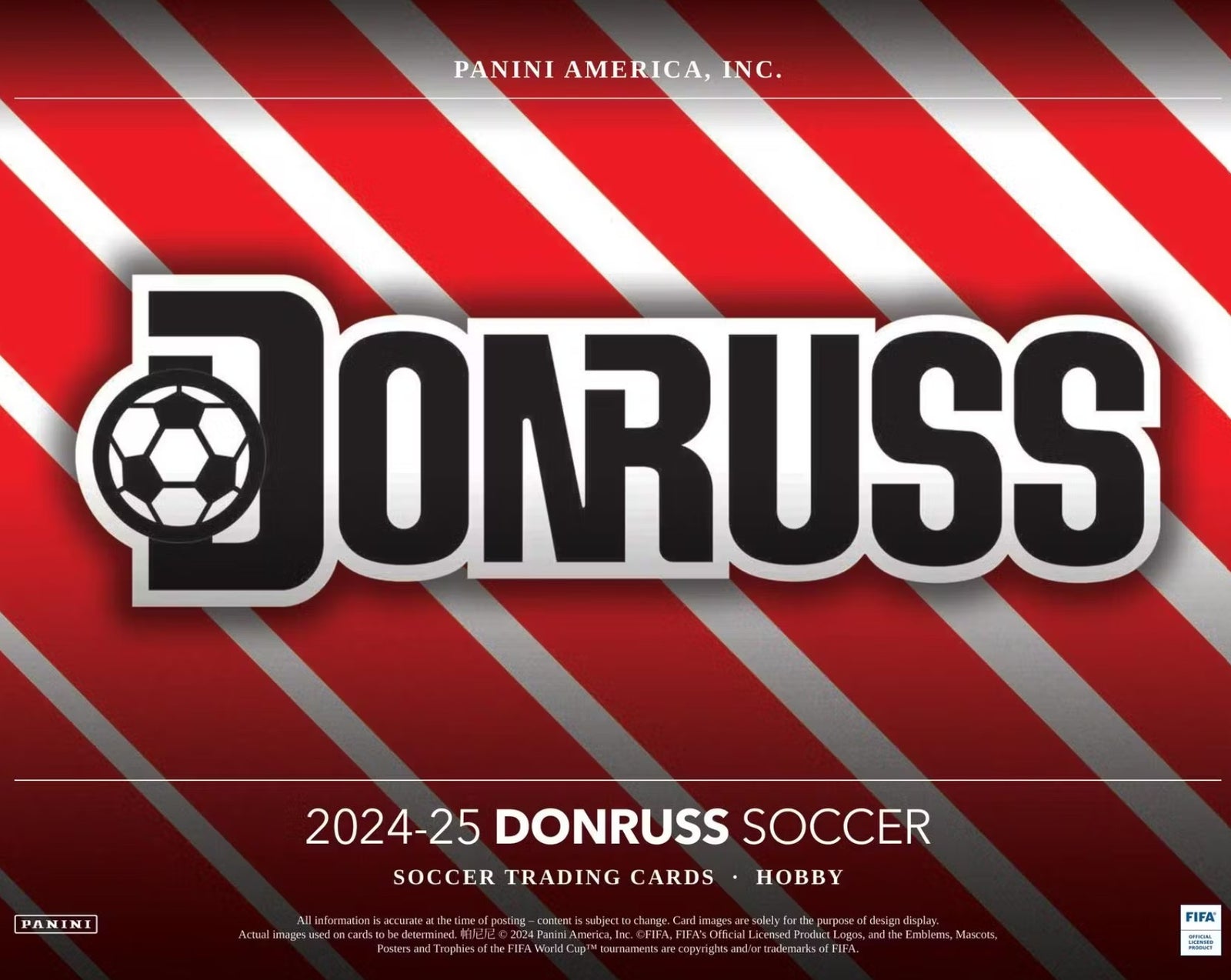 2024-25 Panini Donruss Soccer Hobby Trading Cards