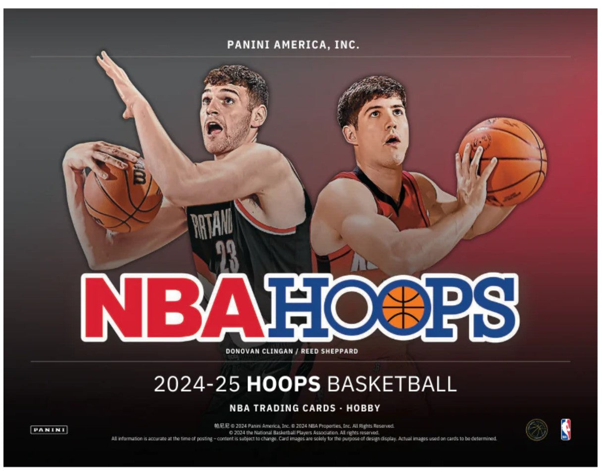 2024-25 Panini Hoops Basketball Hobby Trading Cards