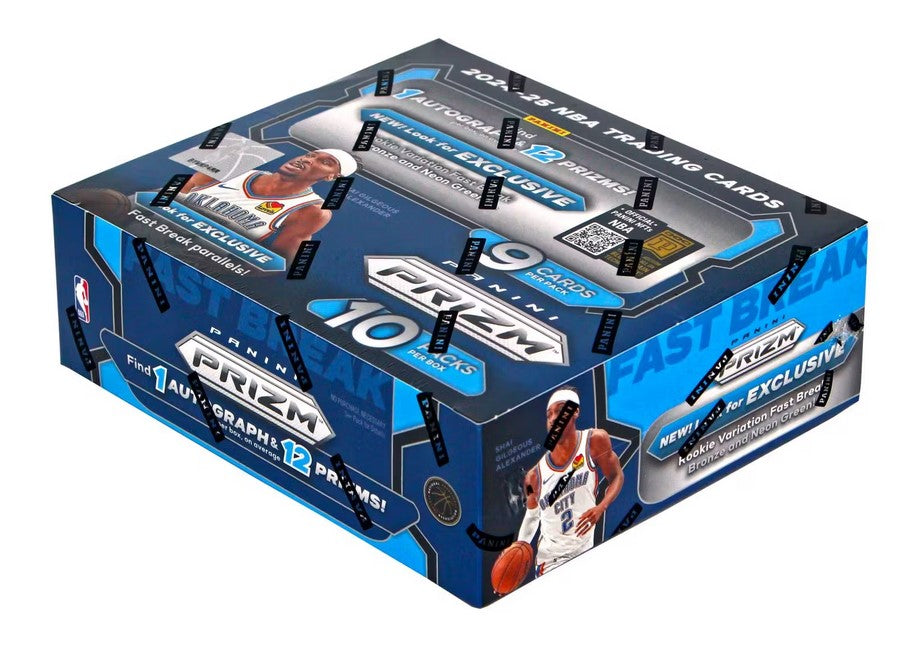 2024-25 Panini Prizm Basketball Fast Break Trading Cards