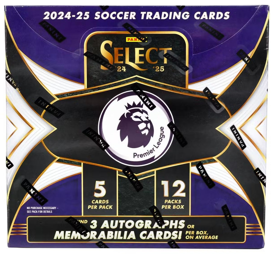 2024-25 Panini Select Soccer EPL Hobby Trading Cards