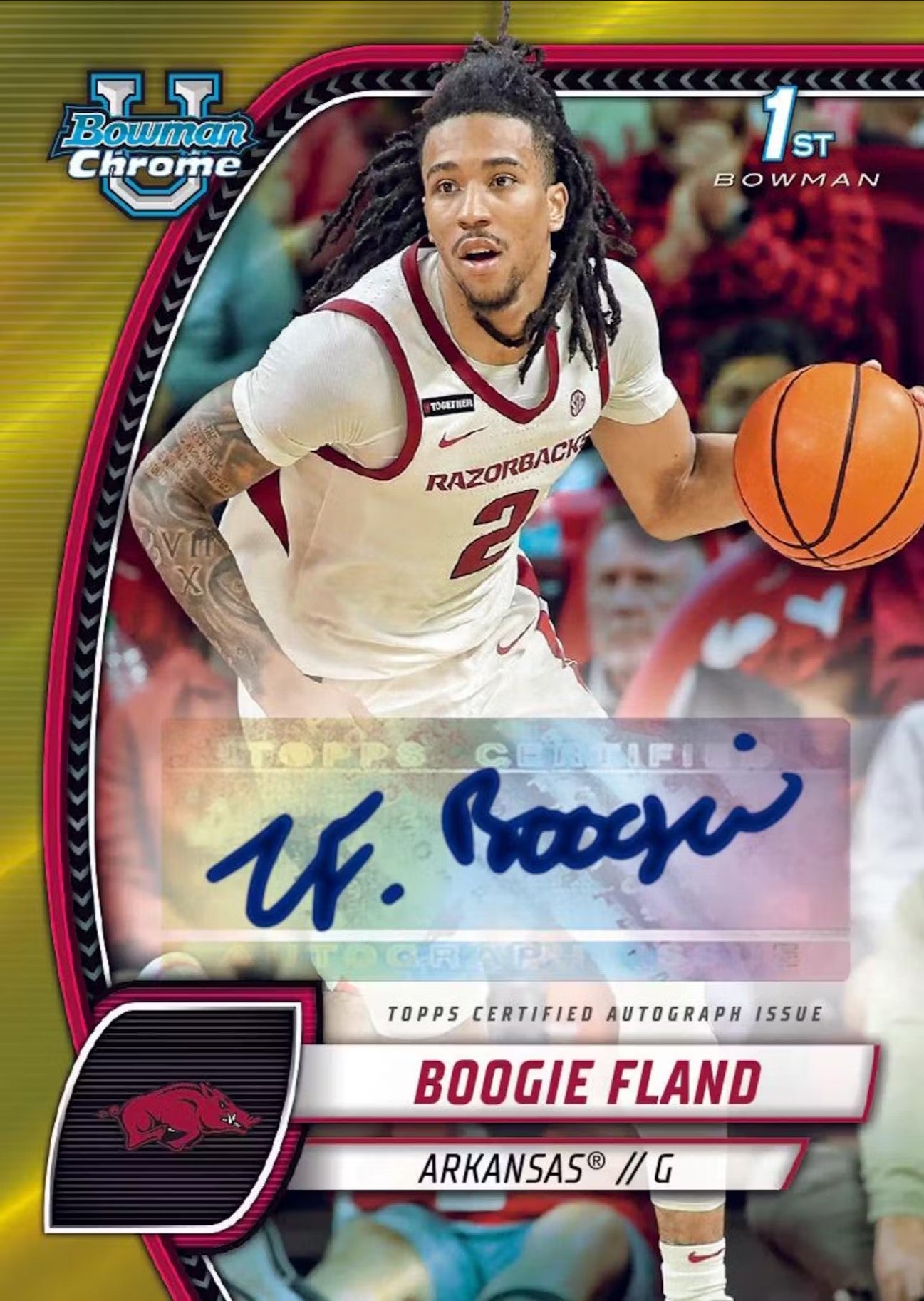 2024-25 Topps Bowman Chrome University Basketball Hobby Trading Cards