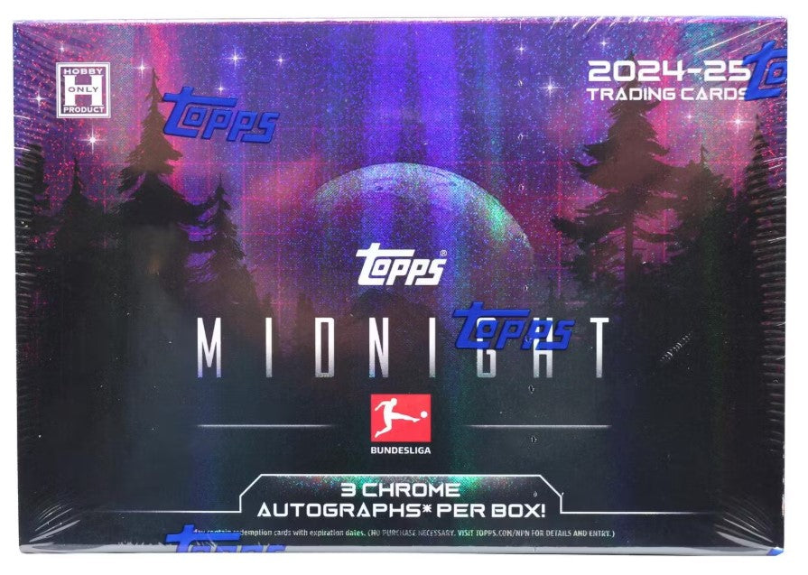 2024-25 Topps Bundesliga Midnight Soccer Hobby
