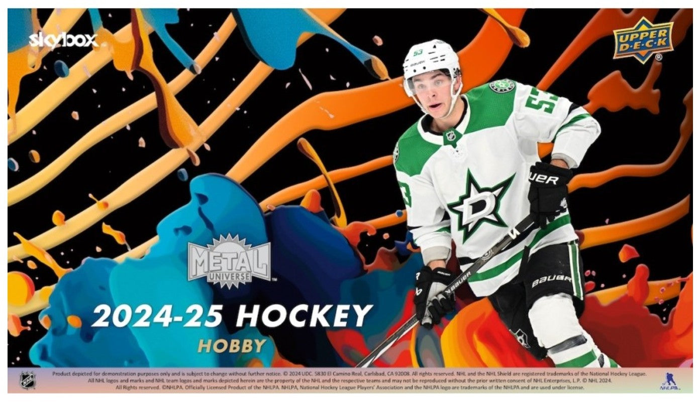 2024-25 Upper Deck Skybox Metal Universe Hockey Hobby Trading Cards