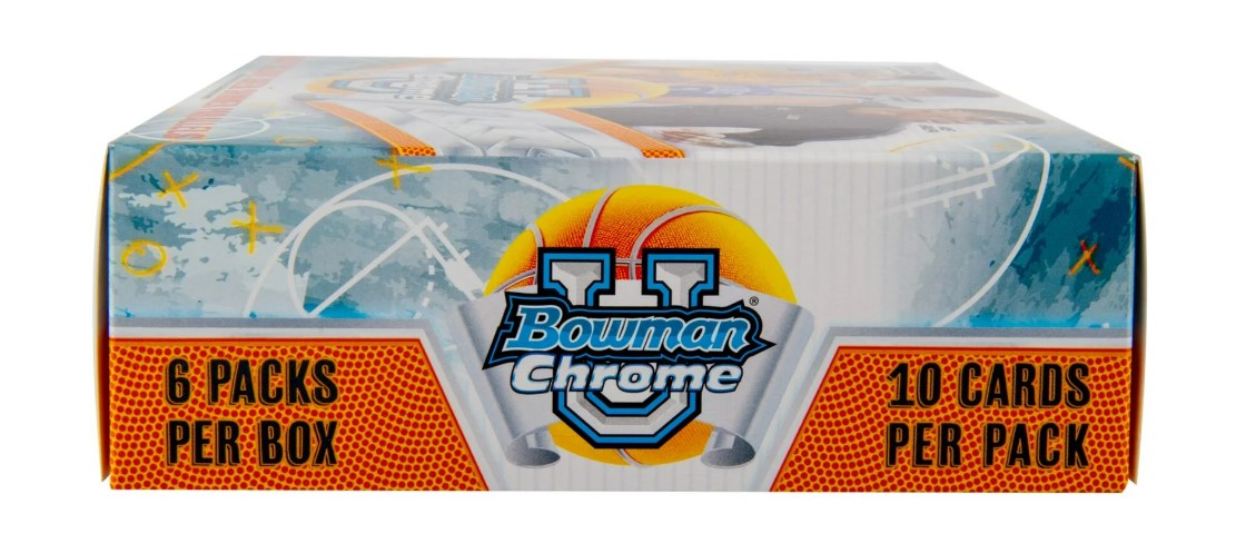 2024-25 Topps Bowman University Chrome Basketball Mega Trading Cards