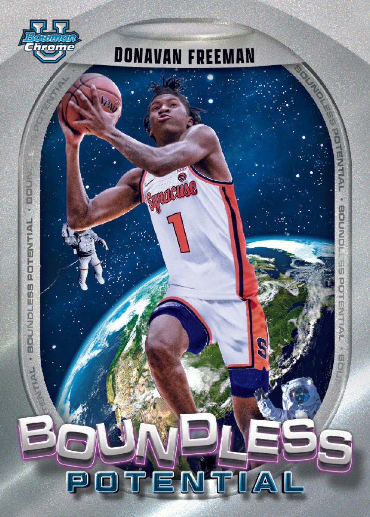 2024-25 Topps Bowman University Chrome Basketball Mega Trading Cards