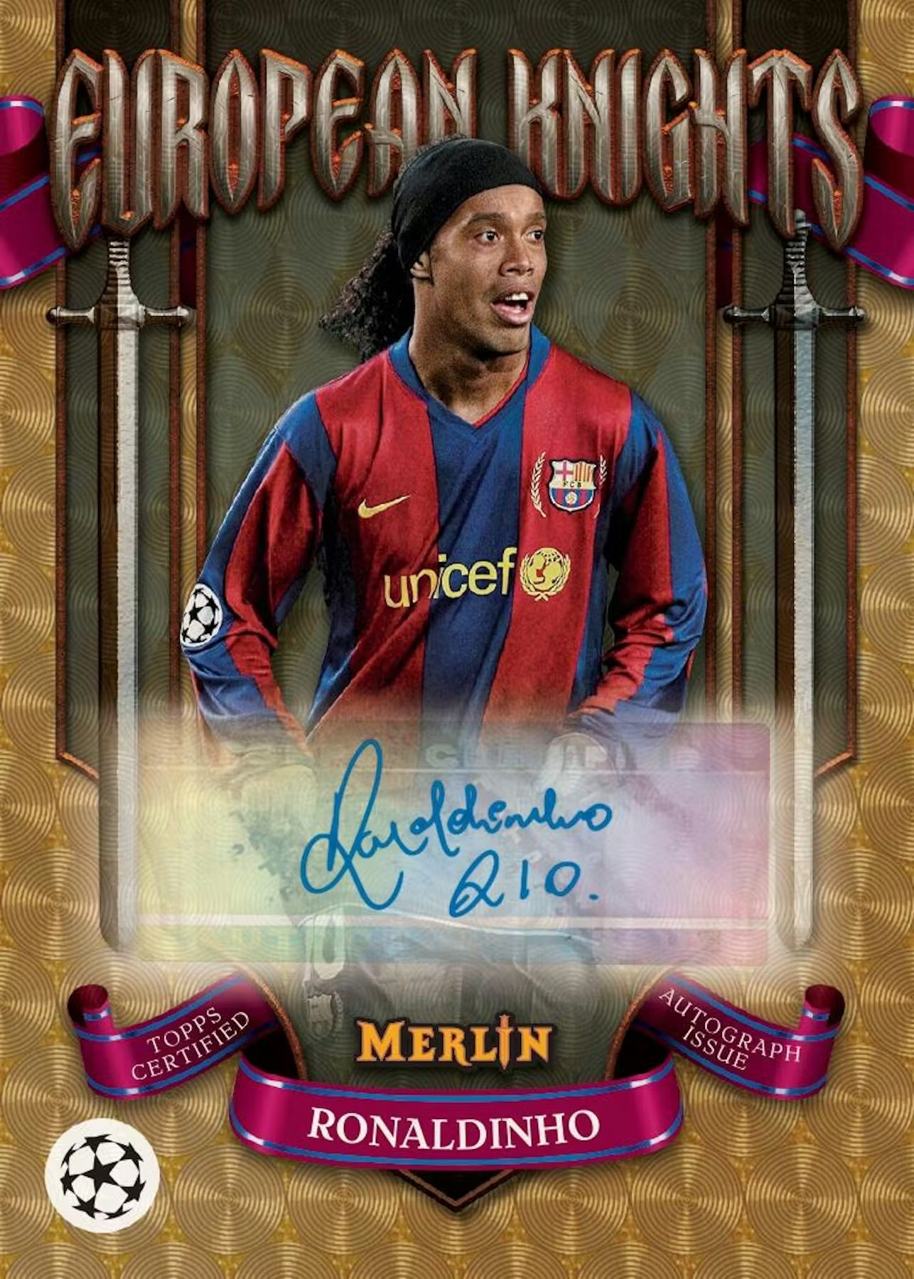 2024-25 Topps Chrome Merlin Soccer UEFA Club Competition Breaker Delight Trading Cards LV