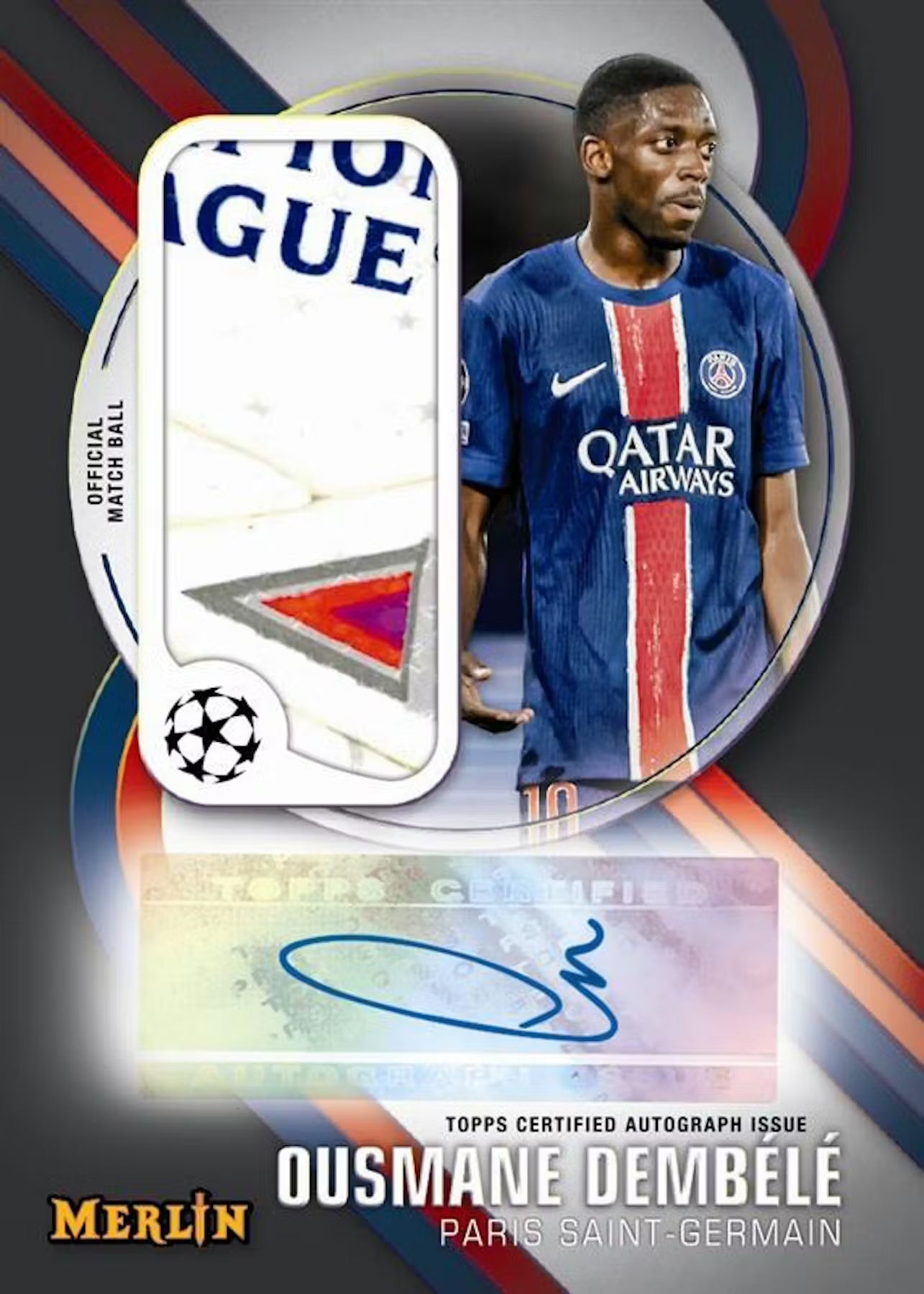 2024-25 Topps Chrome Merlin Soccer UEFA Club Competition Hobby Trading Cards