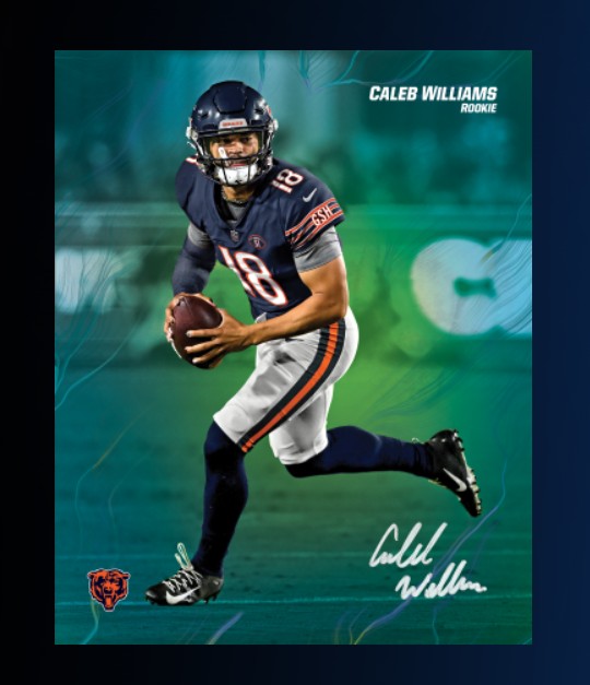 2024 Fanatics Under Wraps Emanate Football Autographed Photo