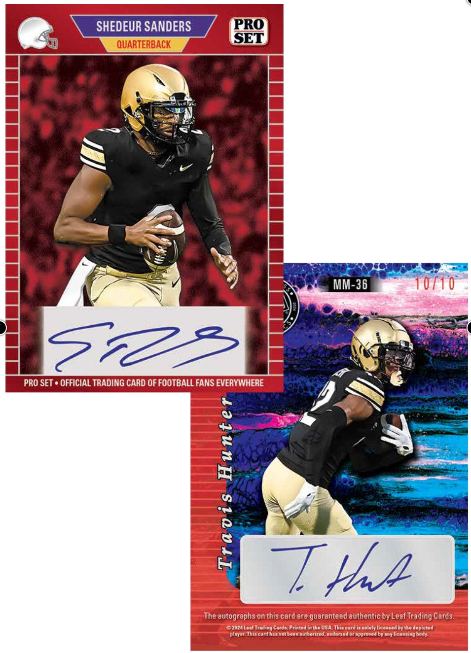 2024 Leaf Collective Football Blaster Trading Cards
