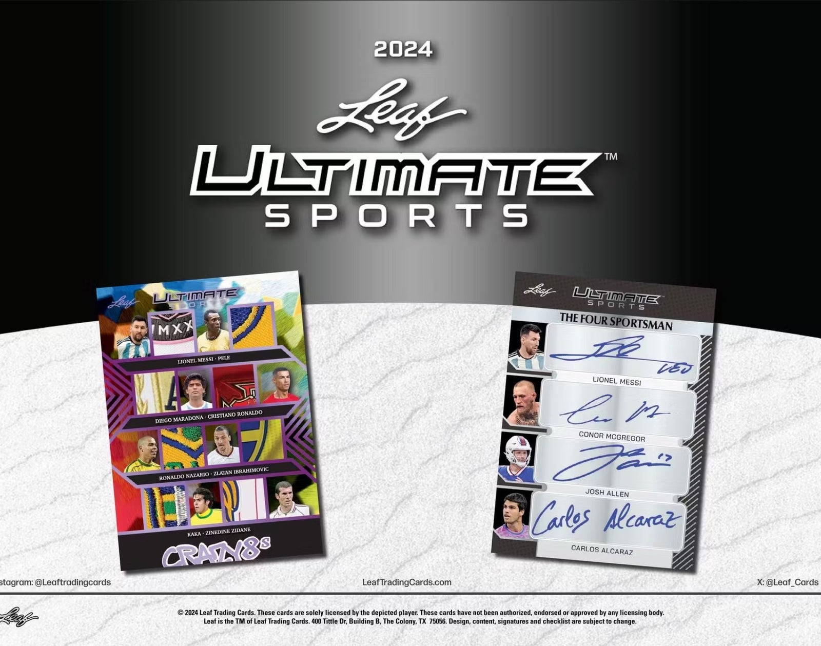 2024 Leaf Ultimate Sports Hobby Trading Cards