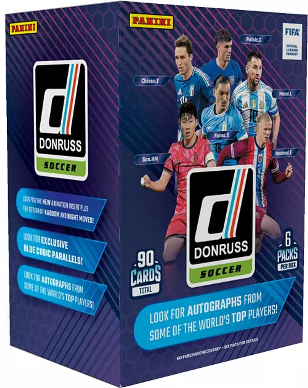 2024-25 Panini Donruss Soccer Blaster Trading Cards