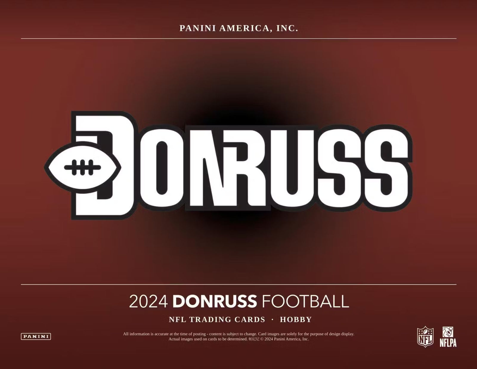 2024 Panini Donruss Football Hobby Trading Cards