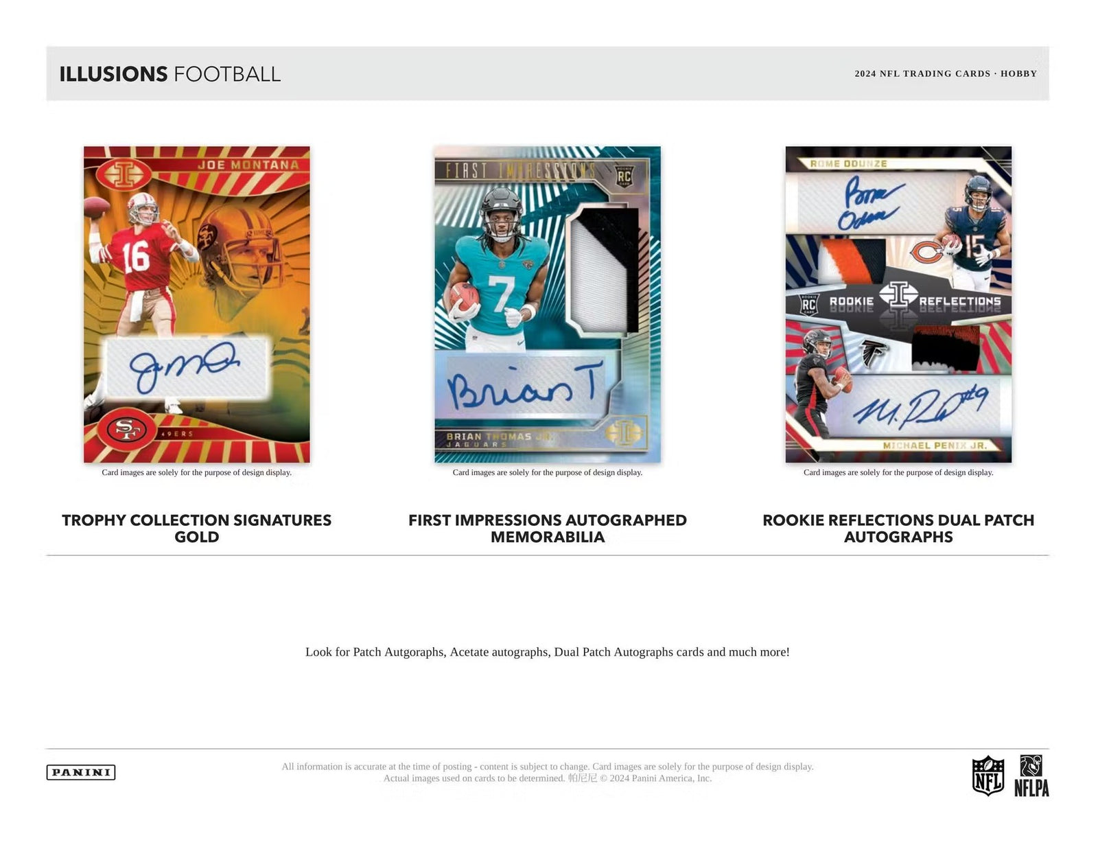 2024 Panini Illusions Football Hobby Trading Cards