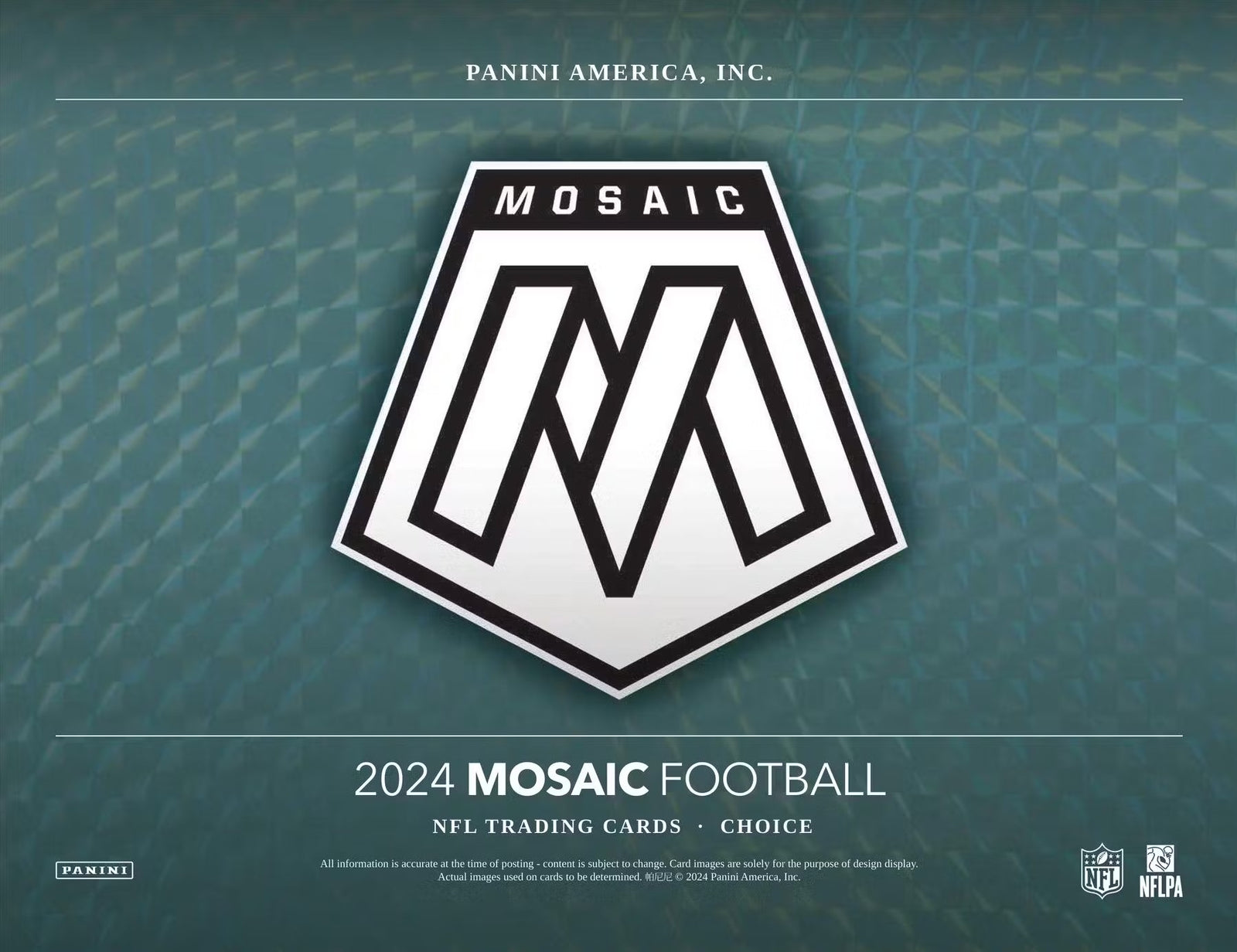 2024 Panini Mosaic Football Choice Trading Cards