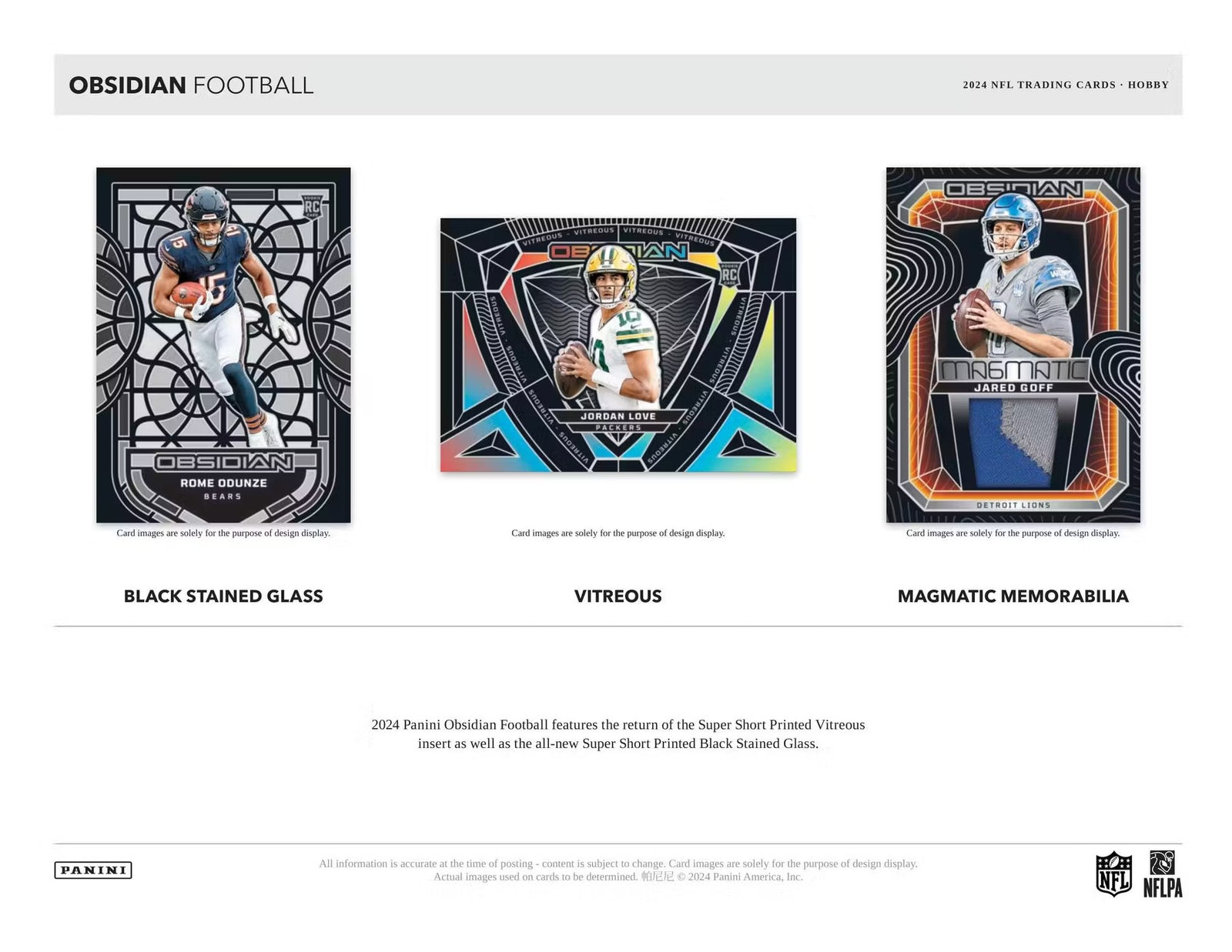2024 Panini Obsidian Football Hobby Trading Cards