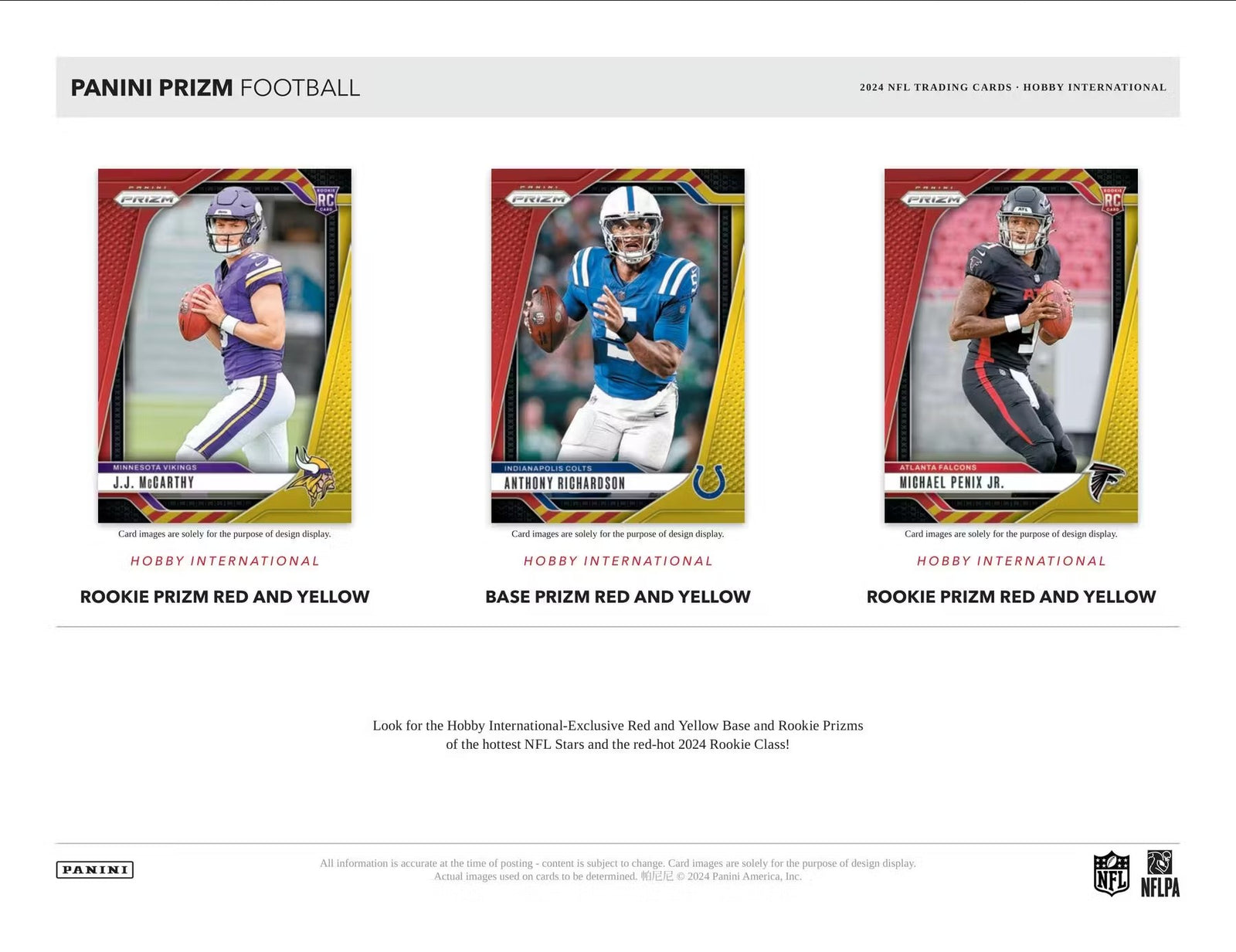 2024 Panini Prizm Football International Hobby Trading Cards