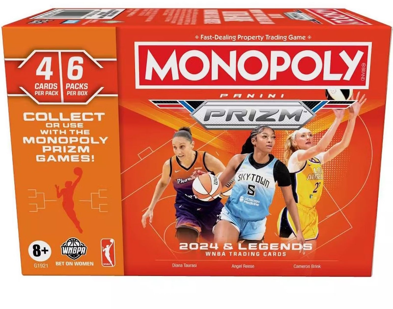 2024 Panini Prizm Monopoly WNBA Blaster Trading Cards