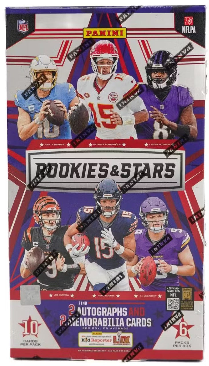 2024 Panini Rookies & Stars Football Hobby Trading Cards