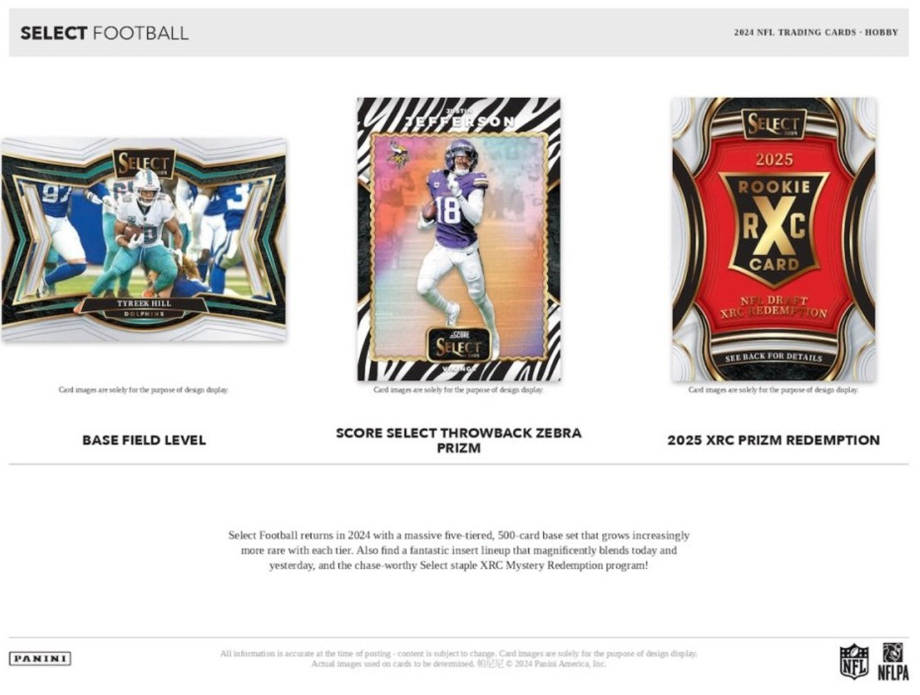 2024 Panini Select Football Hobby Trading Cards