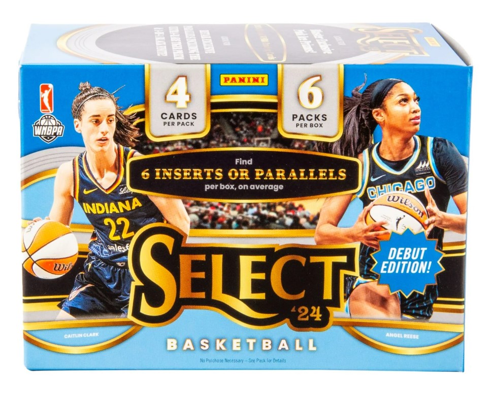 2024 Panini Select WNBA Blaster Trading Cards