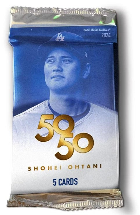 2024 Topps 50/50 Shohei Ohtani Baseball Trading Cards